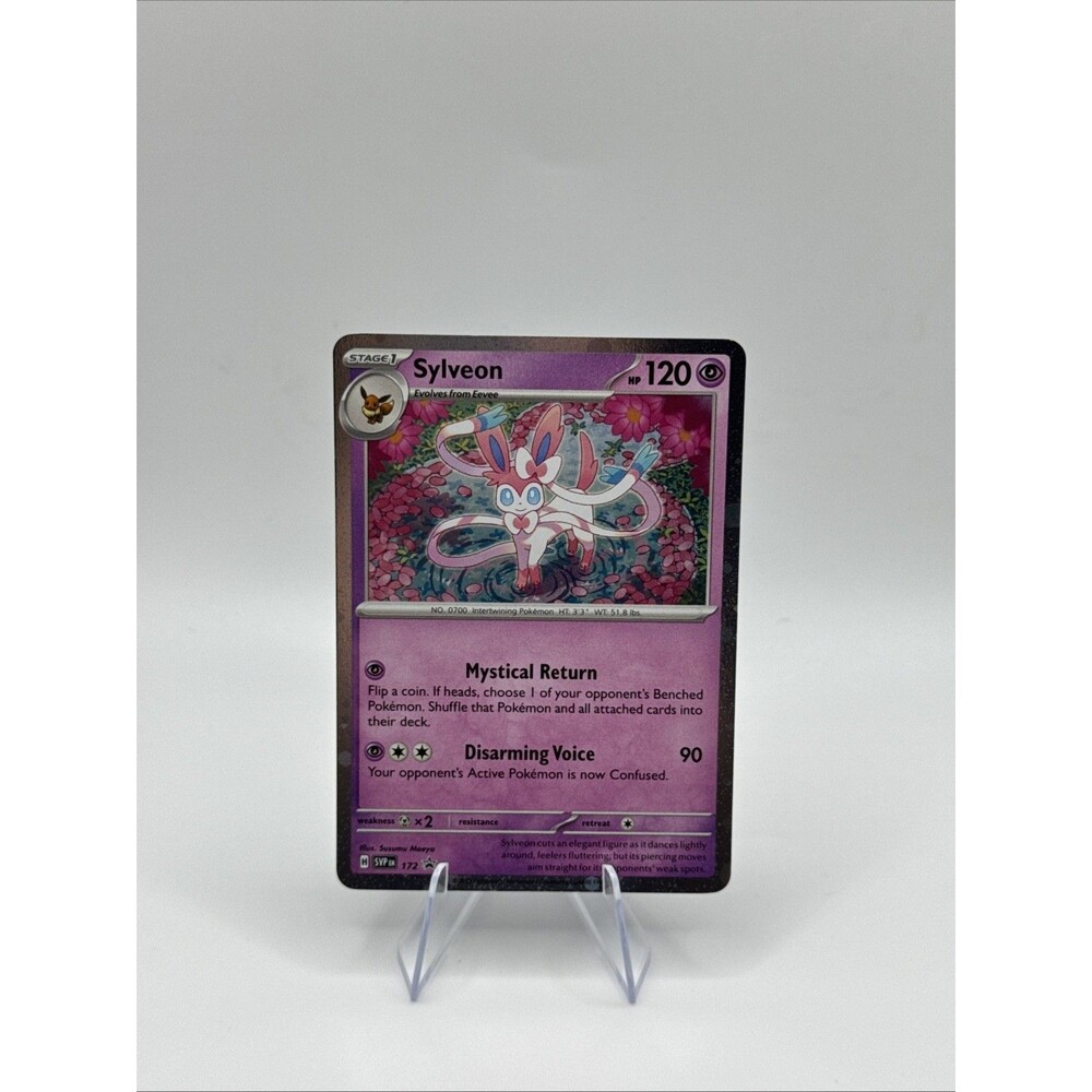 SYLVEON - SVP 172 - Black Star Promo 2025 Pokémon Prismatic Evolutions Holo